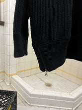 Load image into Gallery viewer, 1980s Marithe Francois Girbaud x Maillaparty Shoulder &amp; Hem Zip Sweater - Size L