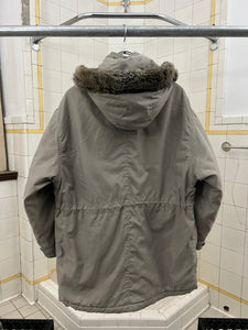 1980s Armani Parka with Removable Hood - Size L