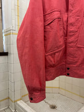 Load image into Gallery viewer, 1980s Armani Peach Cargo Military Blouson - Size L