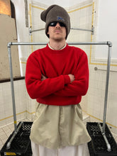 Load image into Gallery viewer, 1980s Marithe Francois Girbaud x Maillaparty Wide Red Submariners Sweater - Size S