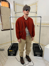 Load image into Gallery viewer, 1980s Issey Miyake Burnt Orange Dual Backzip Bomber Jacket with Asymmetric Closure - Size XL