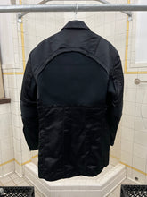 Load image into Gallery viewer, ss1996 Issey Miyake Black Nylon Futuristic Blazer with Ribbed Panels - Size L