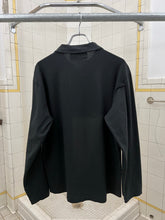 Load image into Gallery viewer, 1990s World Wide Web Light Cotton Black Logo Pullover Polo - Size M