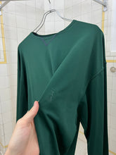 Load image into Gallery viewer, 1990s World Wide Web Sample Green Nylon Blend LS Tee - Size L