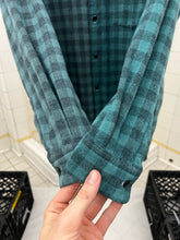 Load image into Gallery viewer, 2000 Comme des Garcons Homme Split Plaid Flannel Shirt - Size M