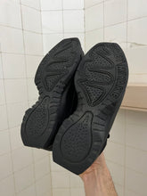 Load image into Gallery viewer, ss1998 Issey Miyake Futuristic Black Platform High Trainers - Size 7 US (23.5cm)