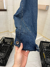 Load image into Gallery viewer, 1980s Katharine Hamnett Padded Denim Double Breasted Bomber - Size OS
