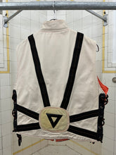 Load image into Gallery viewer, 1980s Diesel Beige Protective Shark Vest with Trim - Size M