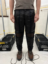 Load image into Gallery viewer, ss1996 Issey Miyake Nylon Moto Trousers with Ribbed Knee Panels - Size M