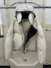 Load image into Gallery viewer, aw1993 Issey Miyake Quilted Puffer with High Collar and Packable Hood - Size L