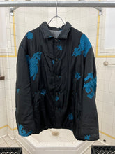 Load image into Gallery viewer, ss1993 Yohji Yamamoto Blue Silk Embroidered Elephant Jacket - Size XL