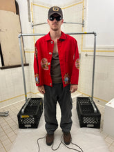 Load image into Gallery viewer, ss1996 Yohji Yamamoto Floral Red Work Jacket - Size M