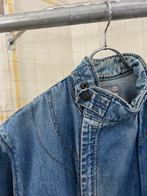 Load image into Gallery viewer, 1980s Marithe Francois Girbaud Light Wash Double Closure Denim Jacket - Size M