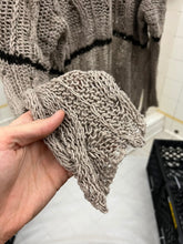 Load image into Gallery viewer, ss1996 Yohji Yamamoto Woven Cableknit Sweater - Size XL