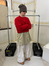 Load image into Gallery viewer, 1980s Marithe Francois Girbaud x Maillaparty Wide Red Submariners Sweater - Size S