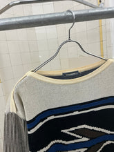 Load image into Gallery viewer, 1980s Issey Miyake Airplane Intarsia Knit Sweater - Size M