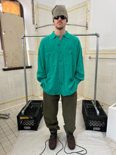 Load image into Gallery viewer, ss1995 Issey Miyake Oversized Teal Object Dyed Shirt - Size XL