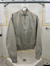 Load image into Gallery viewer, 1980s Katharine Hamnett Light Beige Bomber with Back Logo Print - Size M