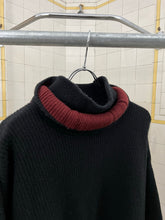 Load image into Gallery viewer, 1980s Marithe Francois Girbaud x Maillaparty Faux Layered Collar Sweater - Size XL