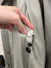 Load image into Gallery viewer, 1980s Katharine Hamnett Padded Iridescent Double Breasted Trench Coat - Size M