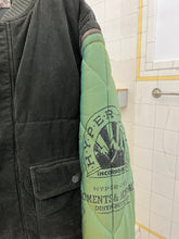 Load image into Gallery viewer, 1990s Armani Modular Hunting Jacket with Green Corduroy Base and Quilted Nylon Sleeves - Size L