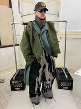 Load image into Gallery viewer, 1980s Katharine Hamnett Padded Canvas Double Breasted Bomber with Packable Hood - Size OS