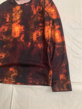 Load image into Gallery viewer, aw1998 Issey Miyake Orange Dyed Long-sleeved Synthetic Shirt - Size M