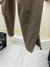Load image into Gallery viewer, 1980s Katharine Hamnett Twill Khaki Baggy Trousers with Waist Synch and Tapered Cuff - Size L