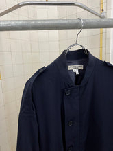 Load image into Gallery viewer, 1990s Katharine Hamnett Wide Bomber with Articulated Ribbed Cuffs in Navy - Size L