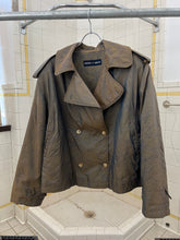Load image into Gallery viewer, 1980s Armani Iridescent Paisley Cropped Double-Breasted Jacket - Size S