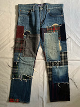 Load image into Gallery viewer, aw2014 Junya Watanabe Reconstructed Patchwork Denim - Size L