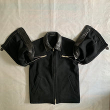 Load image into Gallery viewer, aw2004 Yohji Yamamoto Wool Front/Back Zip Hunting Jacket - Size L