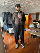 Load image into Gallery viewer, aw1993 Comme des Garcons Homme Plus Pleated Pinstripe Trousers with Bleach Dipped Hems - Size L