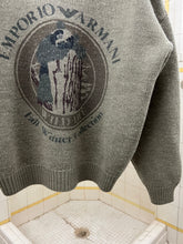 Load image into Gallery viewer, 1980s Armani Beige Panda Graphic Sweater - Size S