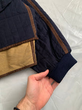 Load image into Gallery viewer, 1990s Armani Quilted B-3 Jacket with Sherpa Lined Collar and Extended Hem - Size XL