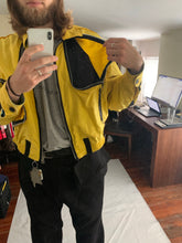Load image into Gallery viewer, ss1993 Issey Miyake Yellow Nylon Tactical Zipper Blouson - Size L