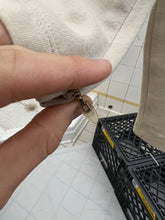 Load image into Gallery viewer, 2000s Mandarina Duck Beige Crewneck with Hidden Mesh Kangaroo Pocket - Size S