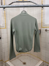 Load image into Gallery viewer, 2000s Mandarina Duck Soft Mint 1/4 Zip Pullover with Bungee Pull Cord Hem - Size S