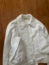 Load image into Gallery viewer, 1980s Katharine Hamnett Cropped MK3 Belted Jacket with Large Front Gusset Pockets - Size L
