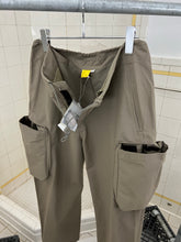 Load image into Gallery viewer, 2000s Mandarina Duck Khaki 'Cocoon' Aeropants with Egg Cell Cargo Pockets - Size OS