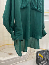 Load image into Gallery viewer, 1980s Katharine Hamnett Silk Cargo Pocket Shirt - Size L