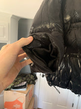 Load image into Gallery viewer, aw1999 Issey Miyake Coated Nylon Puffer Jacket with Exaggerated Hood - Size XL