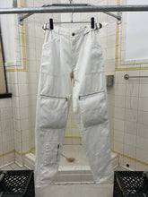 Load image into Gallery viewer, 1980s Armani White Twill Flight Pants - Size XS
