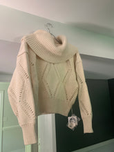 Load image into Gallery viewer, 1980s Issey Miyake Wide Oversized Turtleneck Mix Gauged Knitted Sweater - Size M