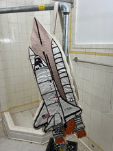 Load image into Gallery viewer, 2002 Bernhard Willhelm Oversized Embroidered Spaceship Bag - Size OS