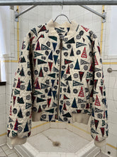 Load image into Gallery viewer, 1990s Armani Collegiate Flag Bomber - Size L