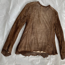 Load image into Gallery viewer, 1995 CDGH+ Distressed Mesh Layered Shirt - Size M