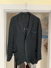 Load image into Gallery viewer, ss1996 Yohji Yamamoto Rayonne Checkered Blazer - Size M