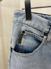 Load image into Gallery viewer, 1990s Armani Faded Repaired Denim - Size M