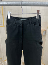 Load image into Gallery viewer, Late 1990s Mandarina Duck Curved Side Seam Slit Pocket Workpants - Size XS